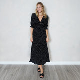 Black Polka Dot Dress