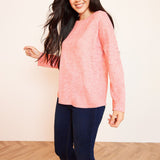 Pink Light Knit Cosy Top