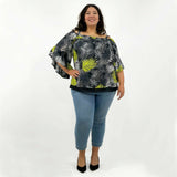 PLUS Palm Print Top
